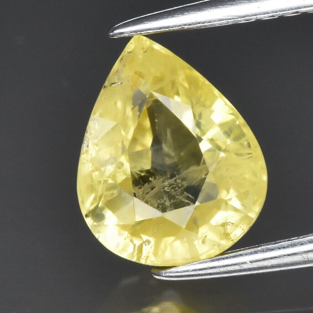 Ceylon Sapphire Appraised Independent Master Valuer,  $410  2.14ct. 8.3x6.7x4.5mm. See Video.