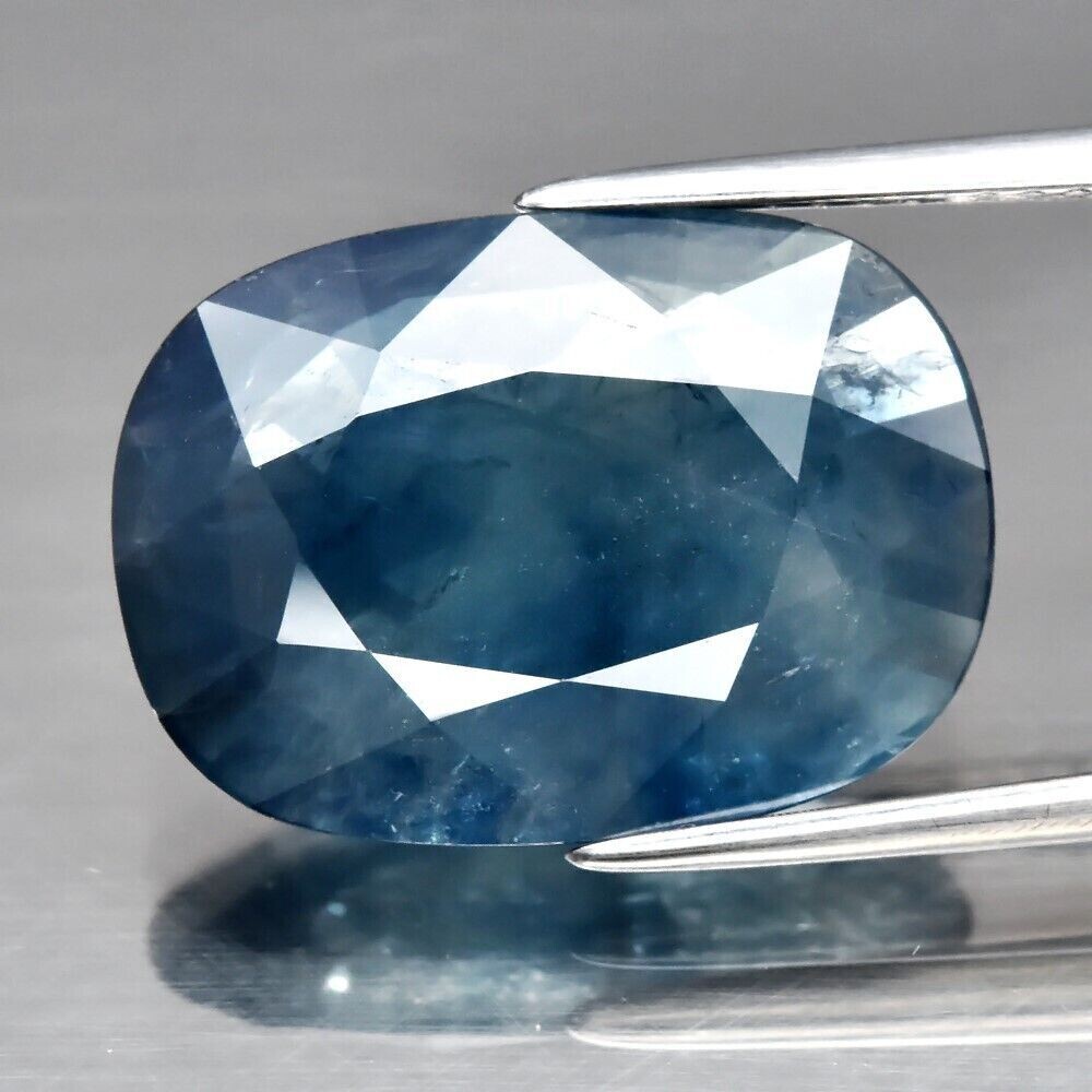Sapphire Appraised by an Independent Master Valuer,  $1,580  8.25ct. 16.4x11.8x8.25mm. See Video.