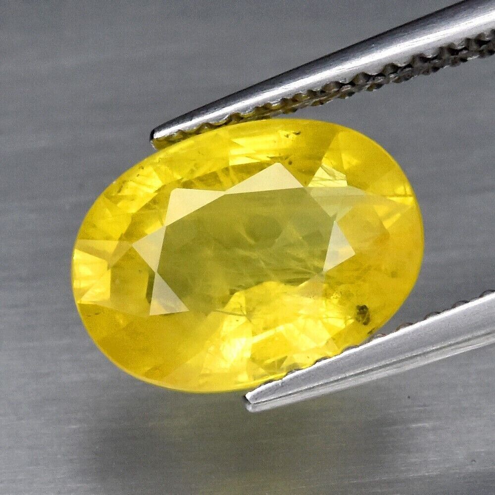 Sapphire Appraised by an Independent Master Valuer,  $820.  2.99ct. 10x7.5x4.3mm. See Video.