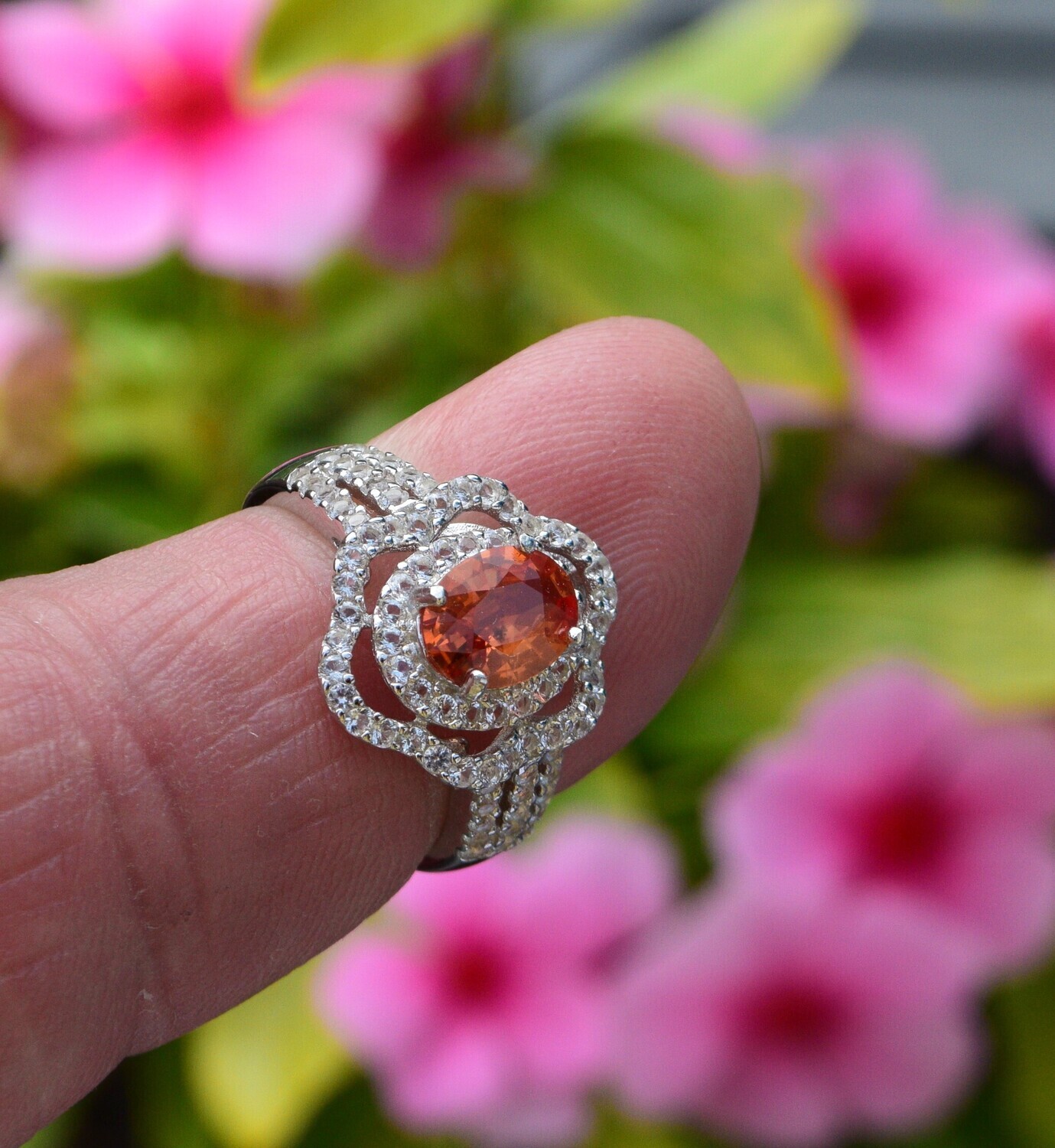 Genuine Earth Mined Sapphire Ring, Size 7.  1.2cwt. 7.8x6mm . September Birthday. See video