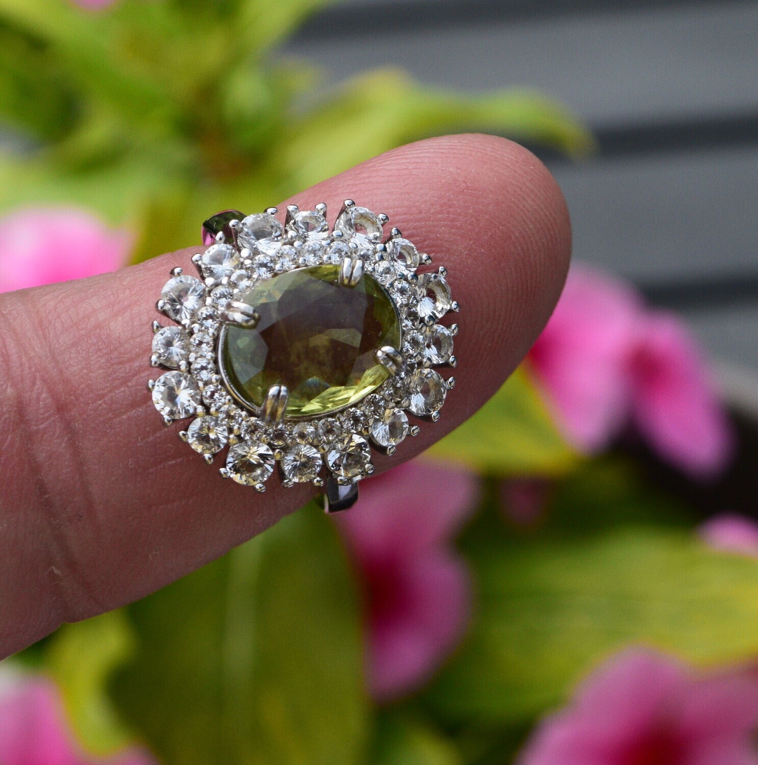 Genuine Earth Mined Sapphire Ring, Size 7.  2.85cwt. 10.7x9x3.1mm . September Birthday. See Video