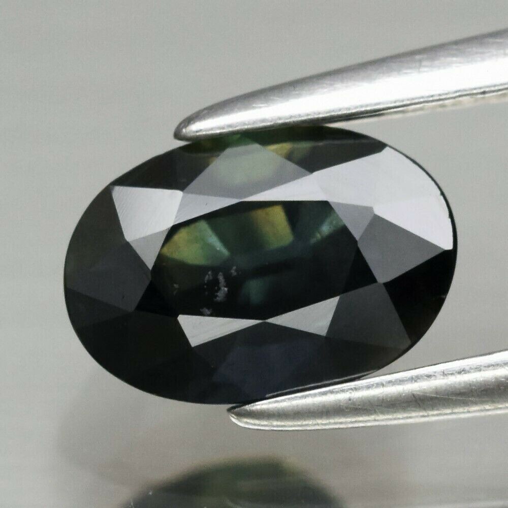 Sapphire, Greenish Blue.  Approx.  1.1cwt.  Natural Earth Mined. 6.8x4.7x3.7mm. See Video