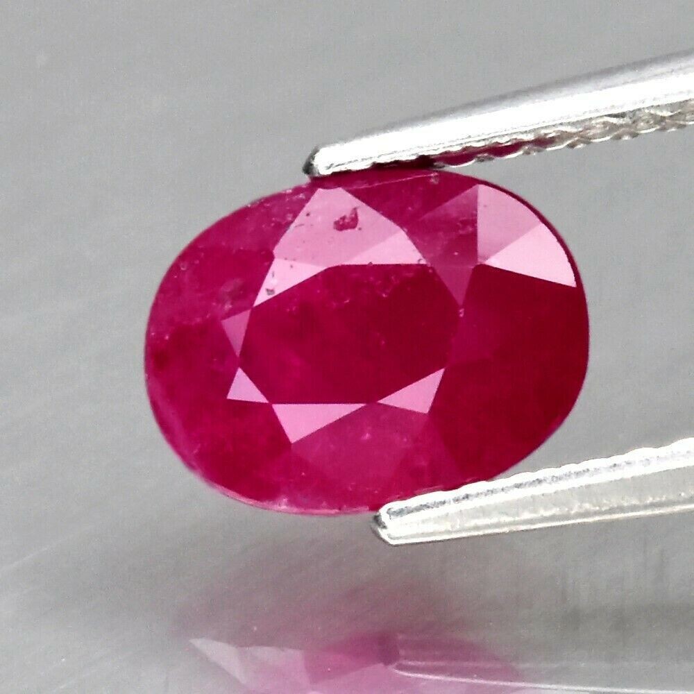 Ruby. Approx.  1.9cwt.  Natural Earth Mined. 8x6.2x3.9mm. See Video