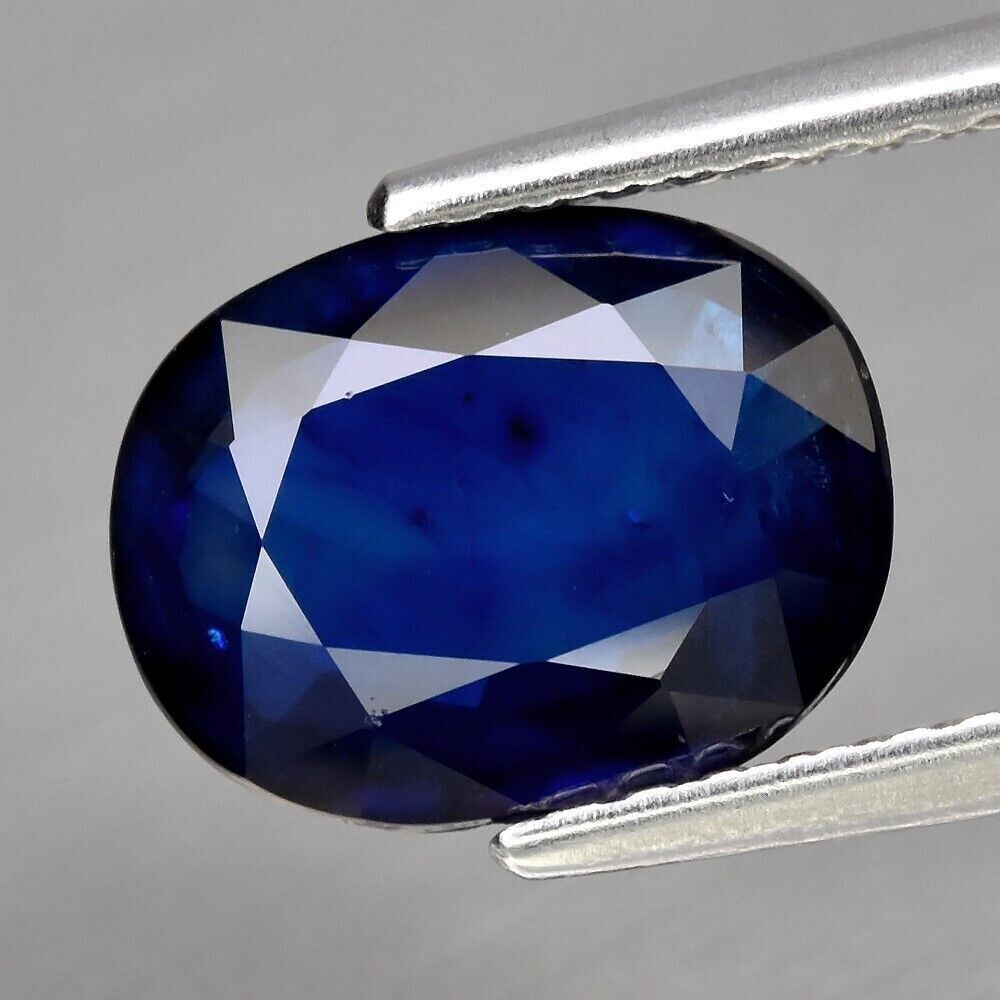 Sapphire, Blue . Approx. 1.9cwt.  Natural Earth Mined. 8.8x7x3.2mm. Master Valuer Appraised $570