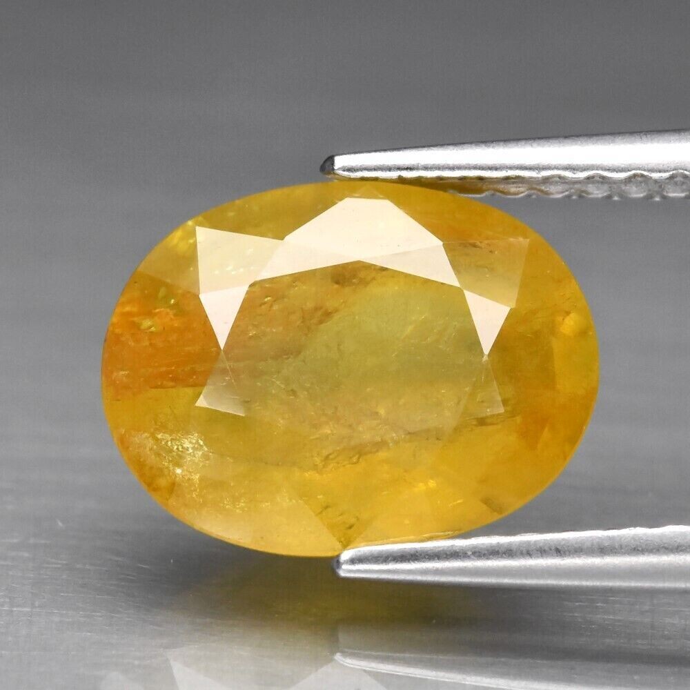 Sapphire, Yellow . Approx. 3.35cwt.  Natural Earth Mined.10.2x8x4.8mm See Video