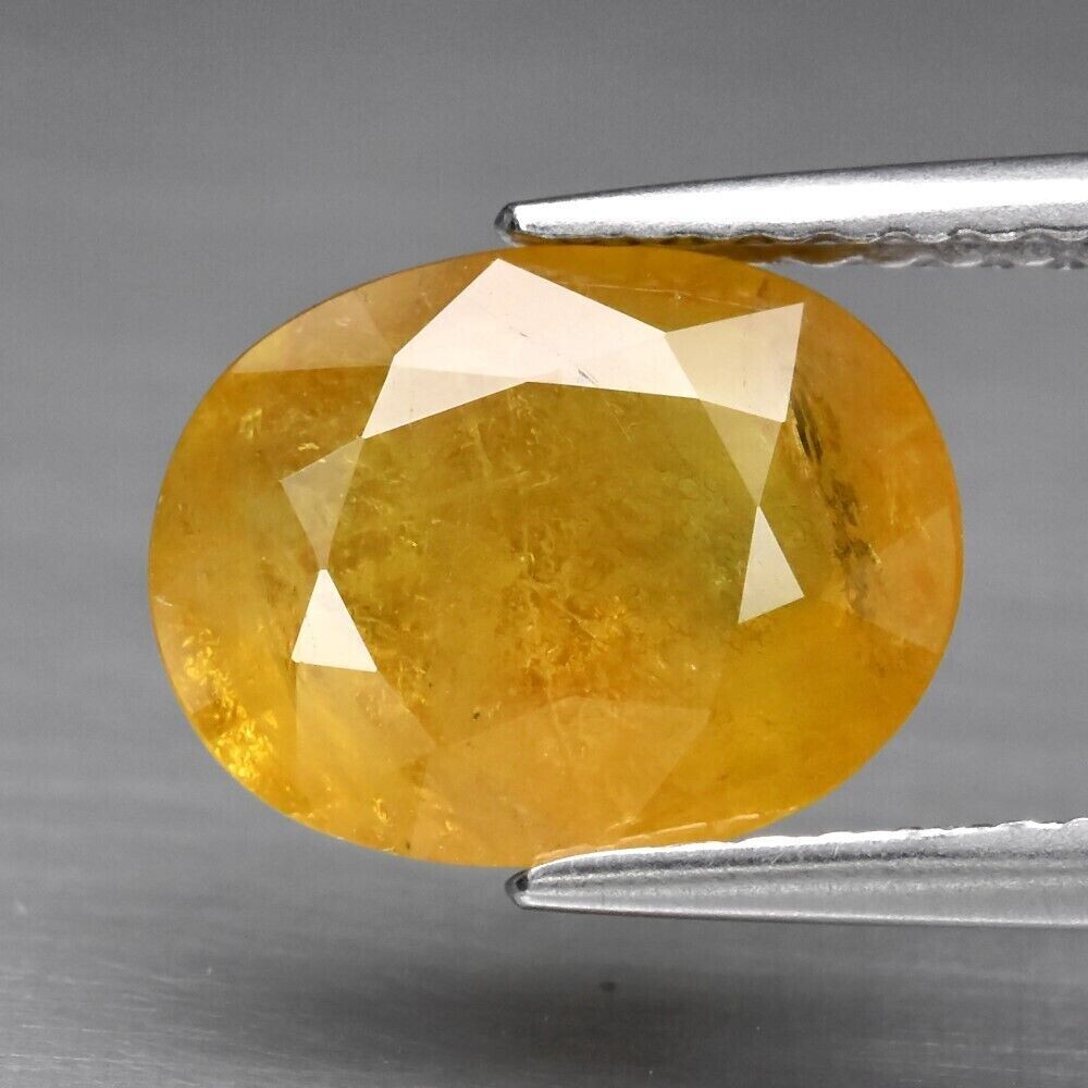 Sapphire, Yellow . Approx. 2.71cwt.  Natural Earth Mined.10x7.8x3.8mm. See Video