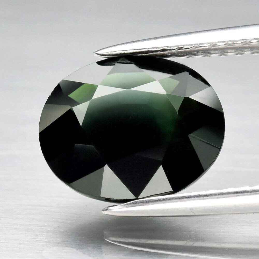 Earth Mined Tourmaline. Green. Approx. 2.6cwt. 9.6x8x4.8mm. See Video