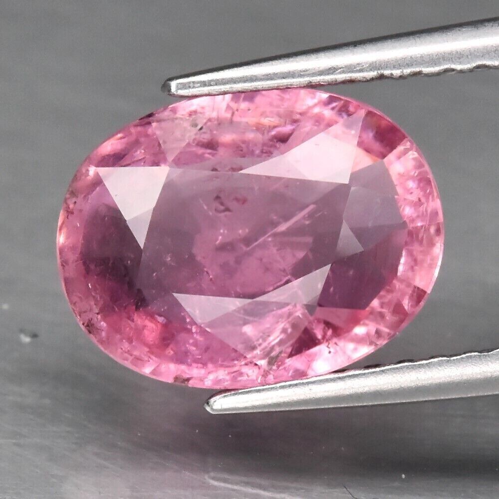 Earth Mined Tourmaline.  Pink. Approx. 2.35cwt. 10x7.7x4.2mm. See Video