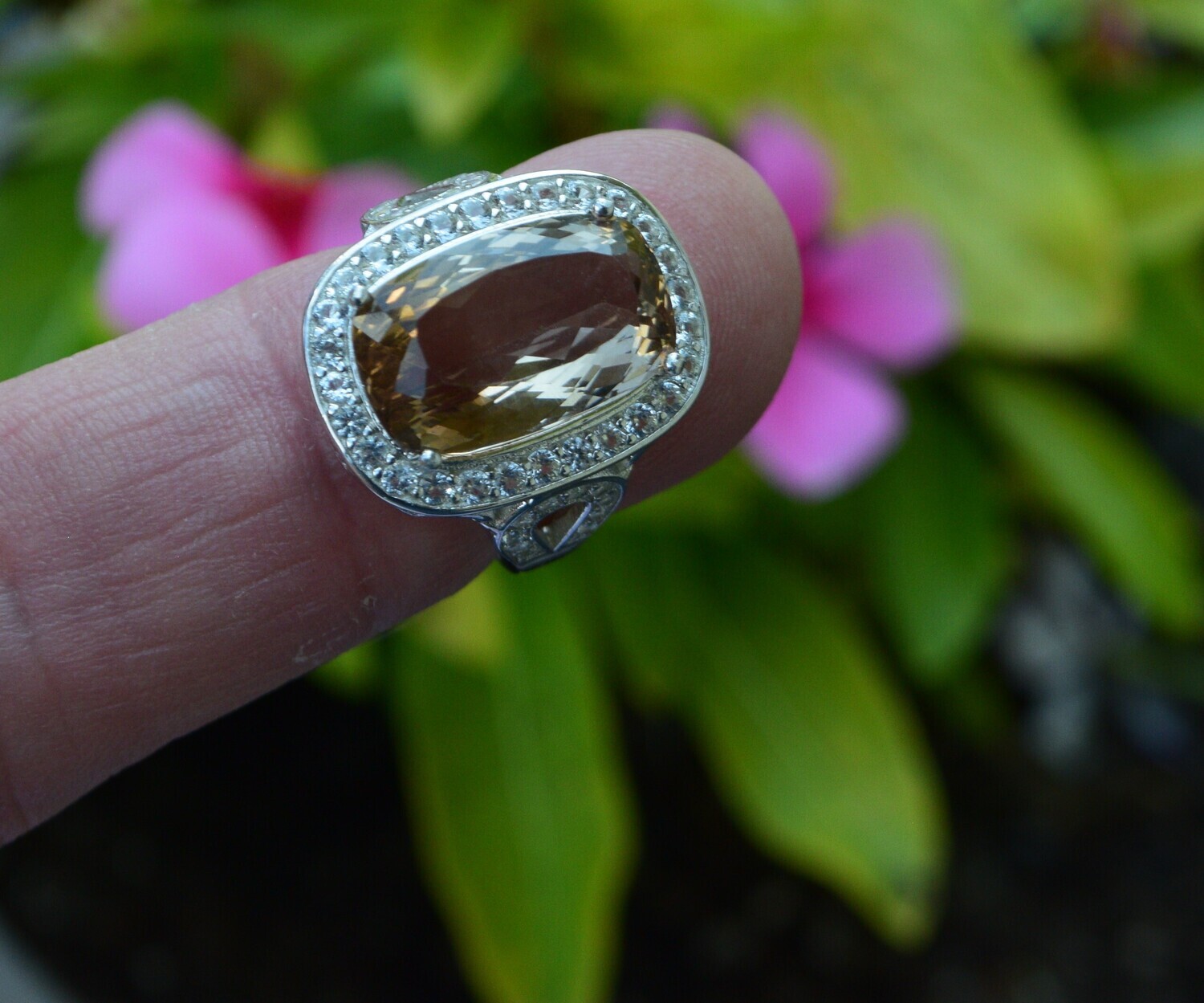 Topaz Ring, Size 7.  10.79 cwt. Topaz . Master Valuer Appraised for $1,580 BEFORE Setting. See Video.