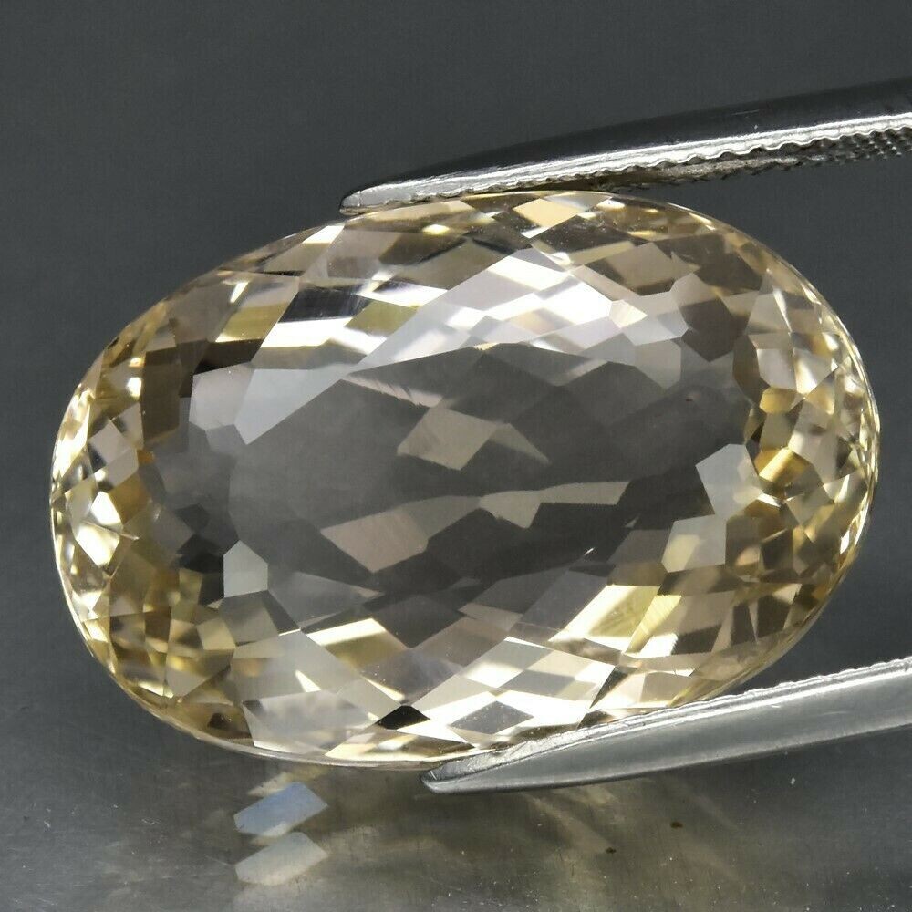 Topaz,31.8cwt. Natural Earth Mined . Unheated. 22.6x15.4mm. See Video.