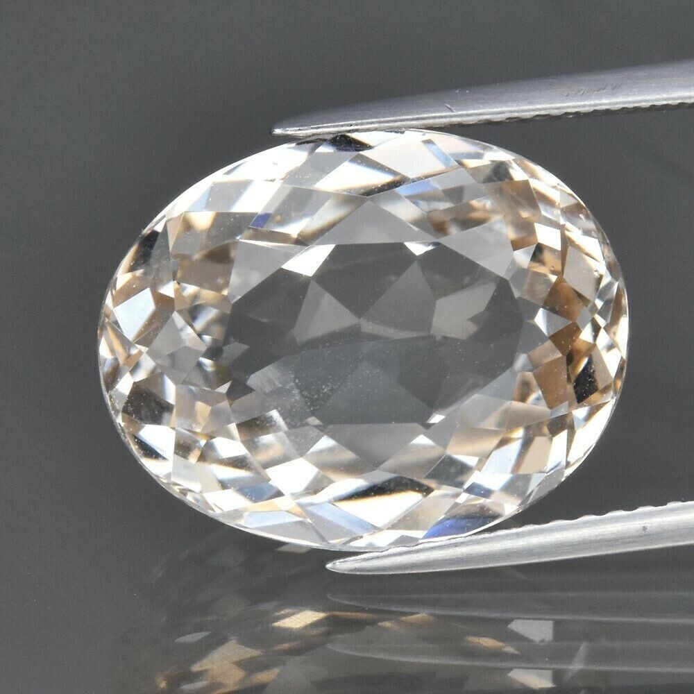 Topaz, 13.95cwt. Natural Earth Mined . Unheated. 15.5x12.2x8.7mm. See video