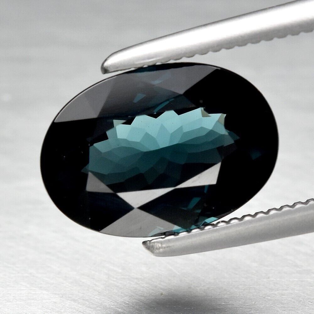 Spinel.  1.84 cwt. Blue 9.05x6.35x3.75mm