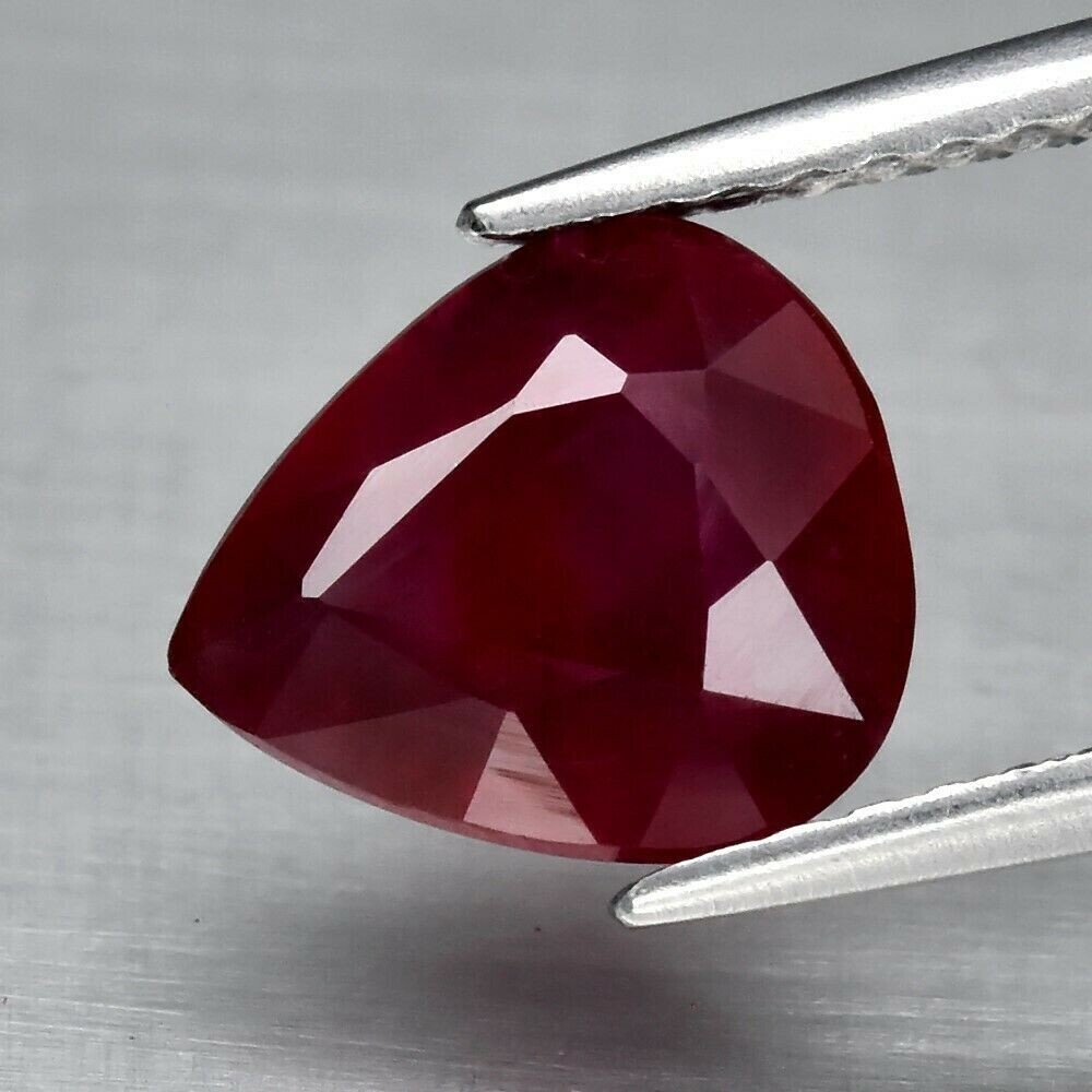 Ruby.  Approx. 2.48. Master Valuer Appraised $545 8.5x7.5x4.9mm .July Birthday. See Video