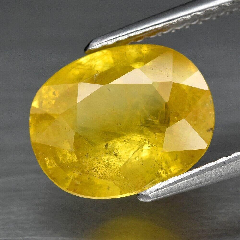 Sapphire. 5.07ct .  11x9x6.1mm September  Birthday. See Video