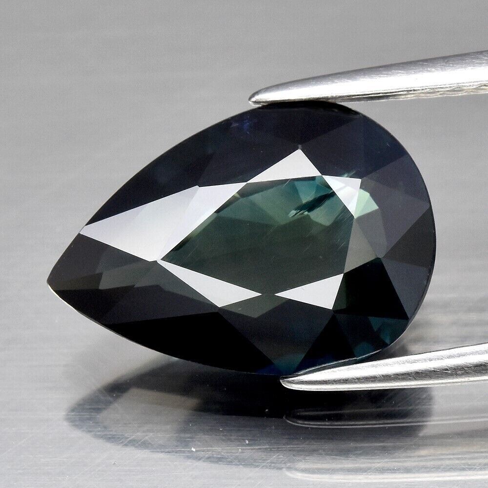 Sapphire. 4.02ct . Unheated . 12.6x9x7.2mm .September  Birthday.