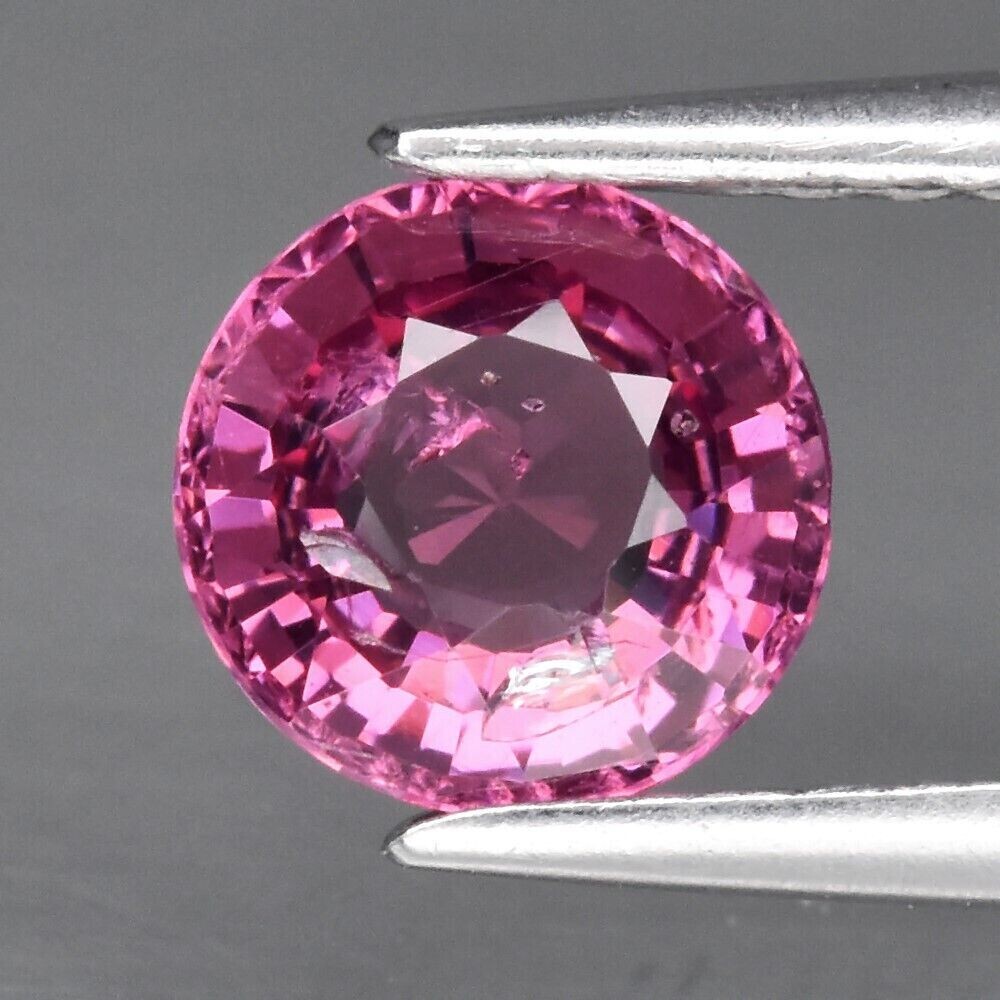 Rhodolite Garnet. Approx. .85cwt. Natural Earth Mined. 5.7x5.7mm. See Video
