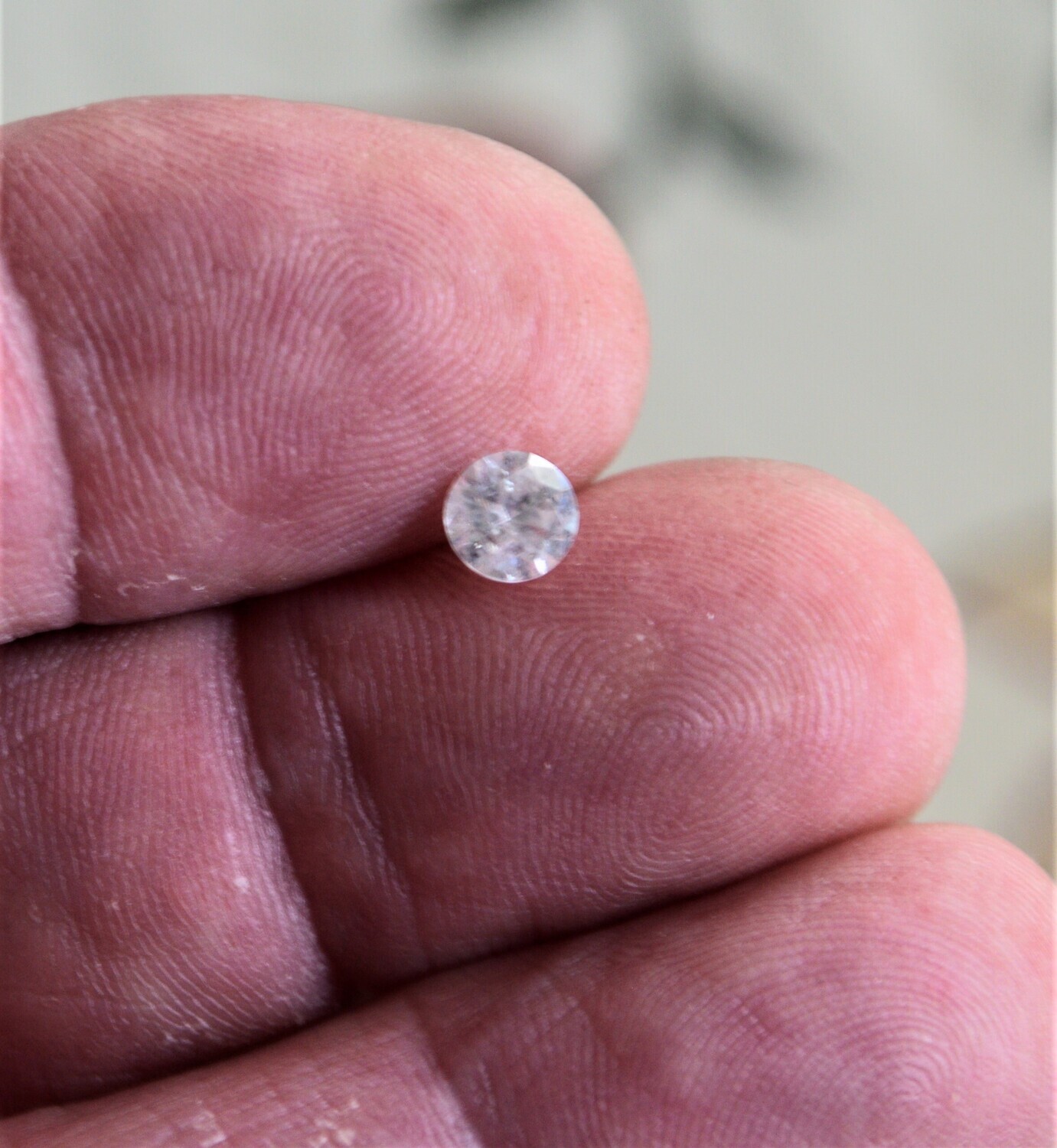 Earth Mined Diamond, Enhanced, Laser Drilled for Clarity  .7 carat. 5.76x5.62x3.34 . See Video. IGL Report :  $2,290 US!