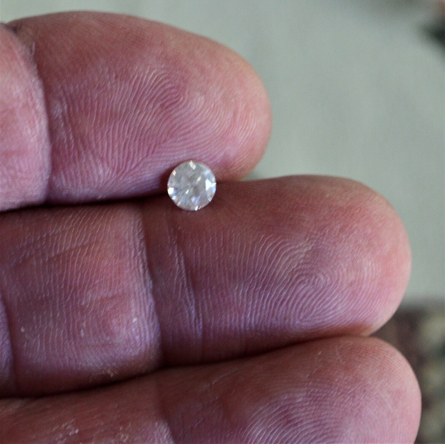 Earth Mined Diamond,  .Enhanced for Clarity.  .7cwt, 5.51x5.58x3.52.See Video. IGL Report: $1,836 US!