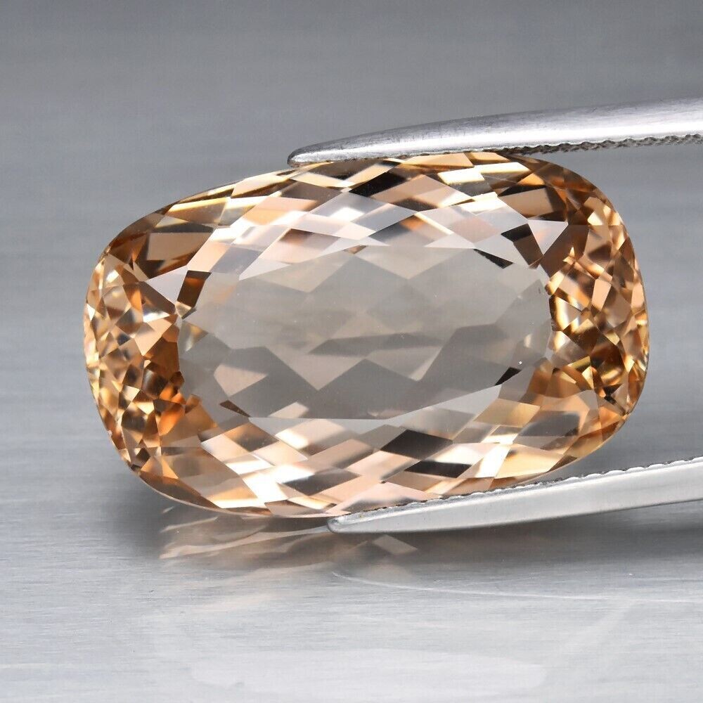 Topaz  cwt. 29.79Topaz . Master Valuer Appraised for $2,145 . 22.5x14.2x10mm November Birthday.  See Video.