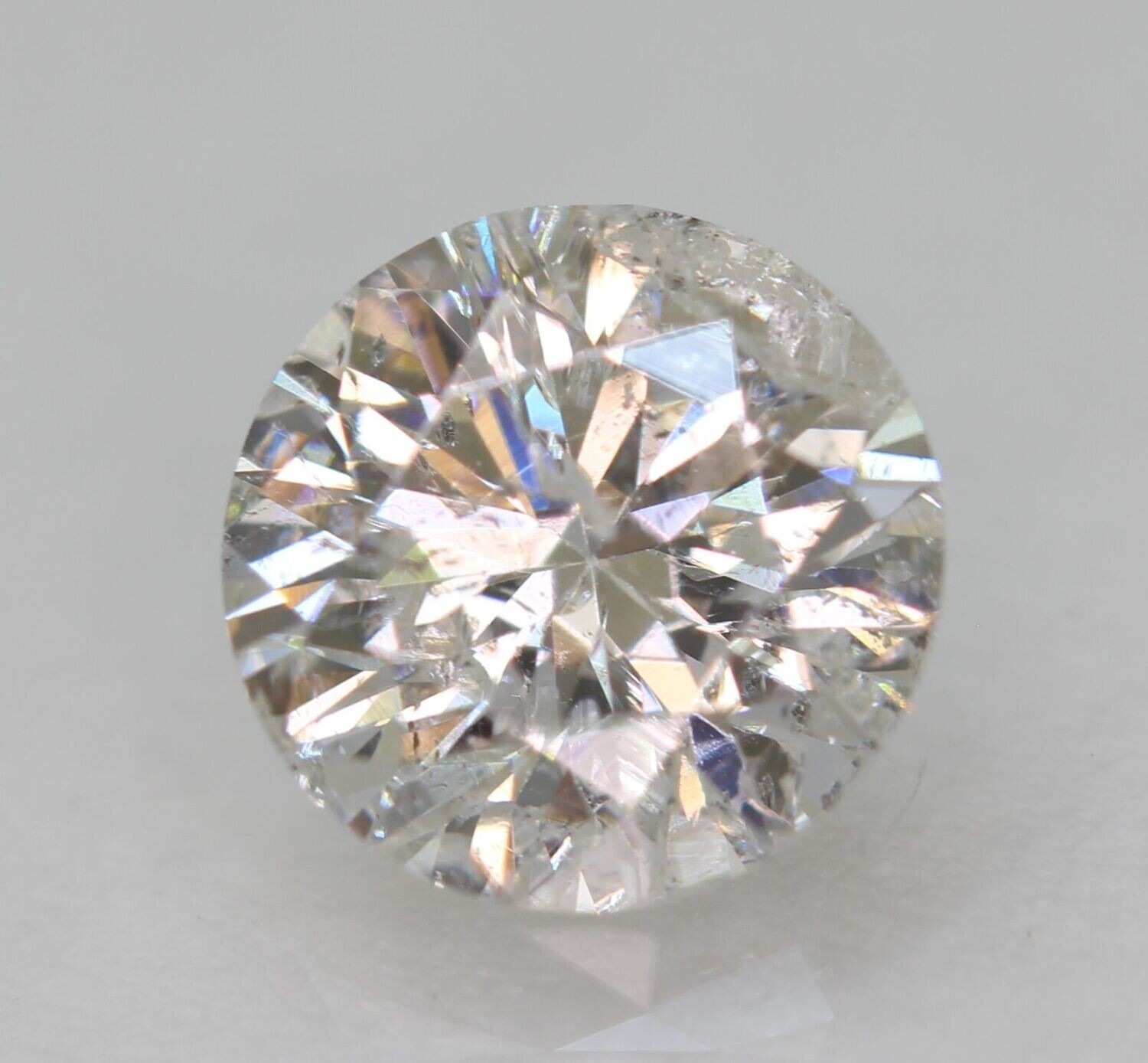 Earth Mined Diamond, .76cwt. 5.92x5.82x3.89. No enhancement.See Video.  IGL Report $ 3987 US. ( $5,450 Can.)