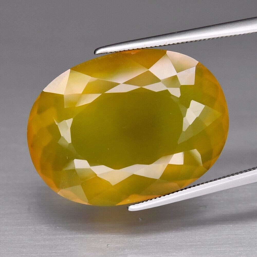 Natural Untreated Earth Mined Jelly Opal. 17.9cwt. 22.5x16.7x10.6mm. Independent Master Valuer Appraisal: $550