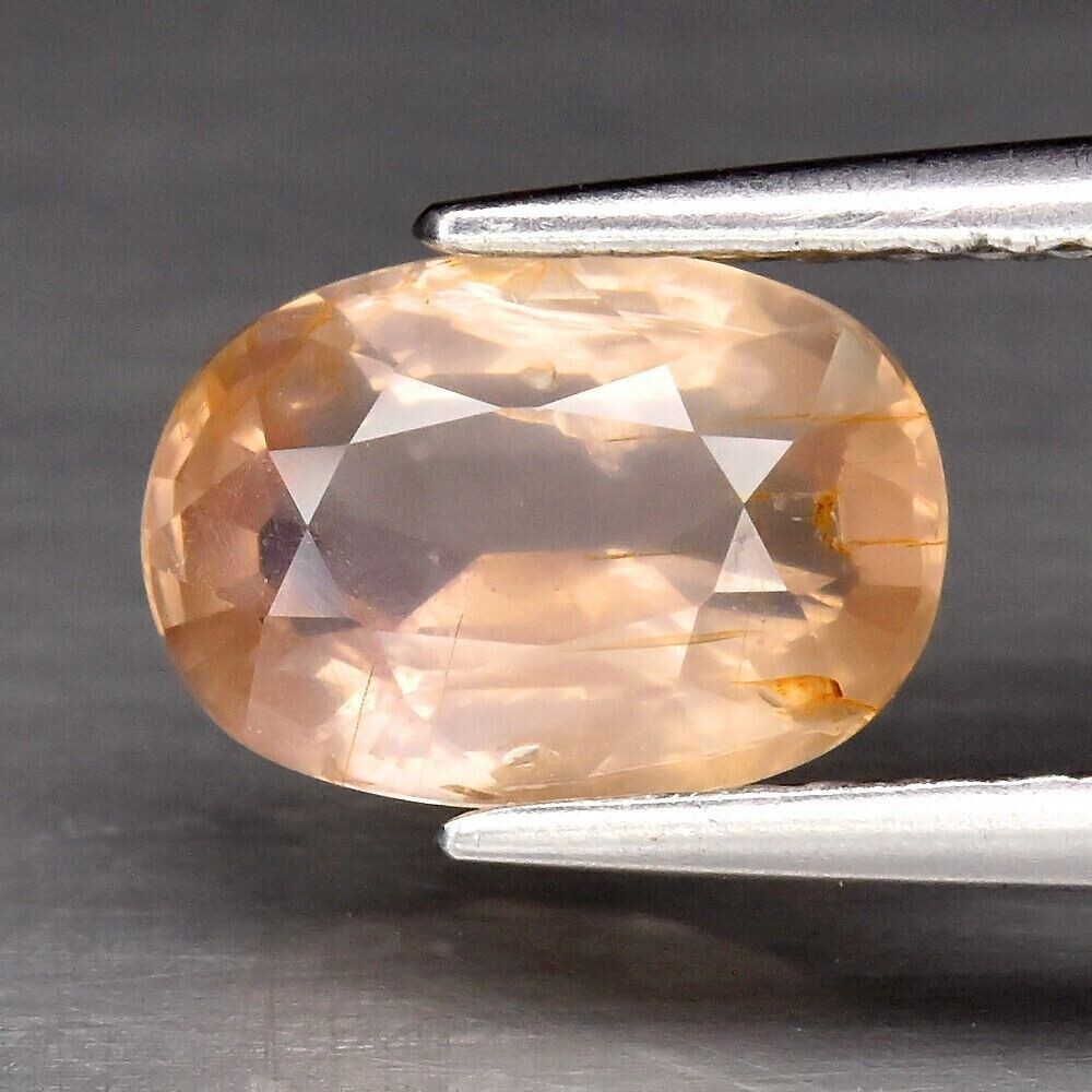 Earth Mined Sapphire, Unheated.  Approx.  1.55cwt.  7.7x5.7x3.6mm. September Birthday. See Video