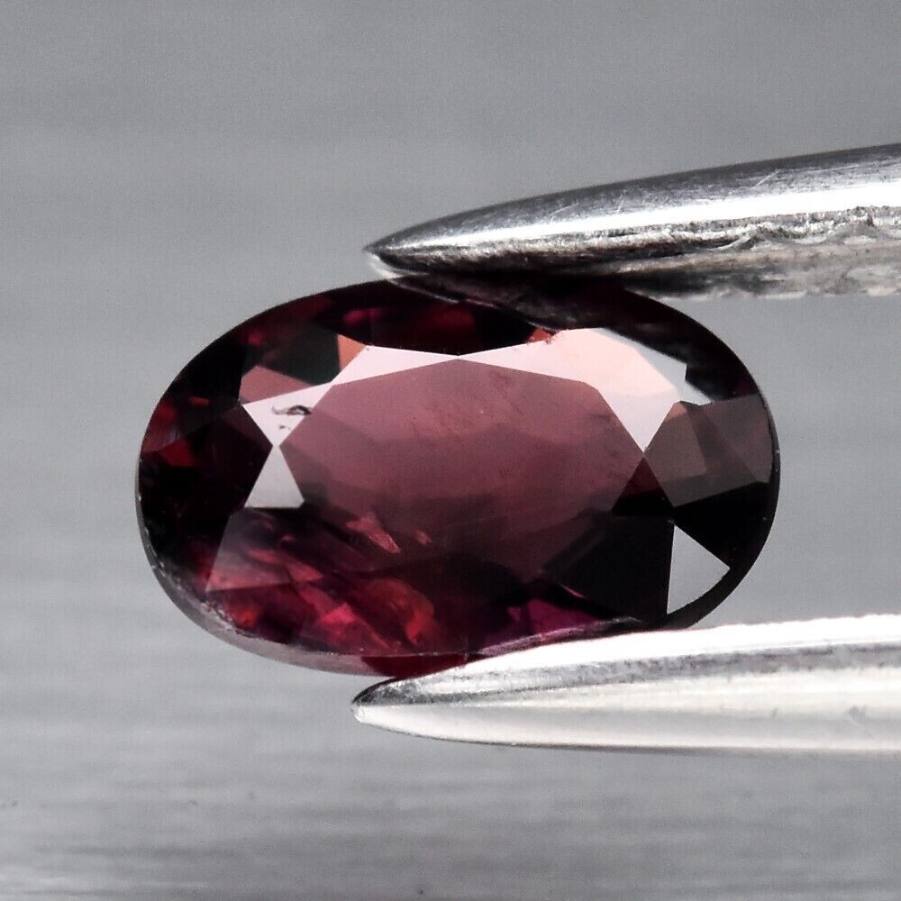 .53 cwt Purple Sapphire 5.8x3.8x2.3mm. Unheated. September Birthday. See Video