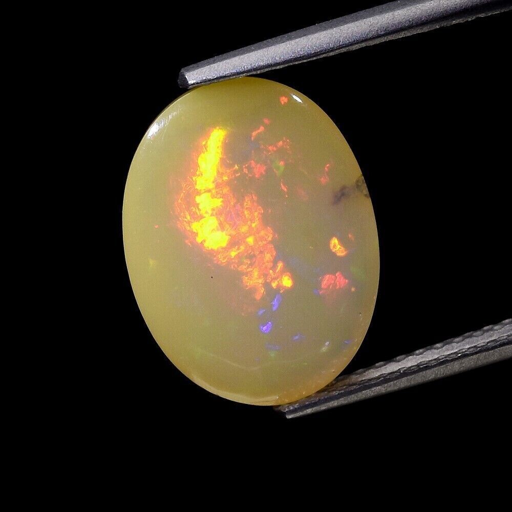 Opal .  2.53cwt 13x9.5x3.5mm  Earth Mined . Oct. Birthday, See Video