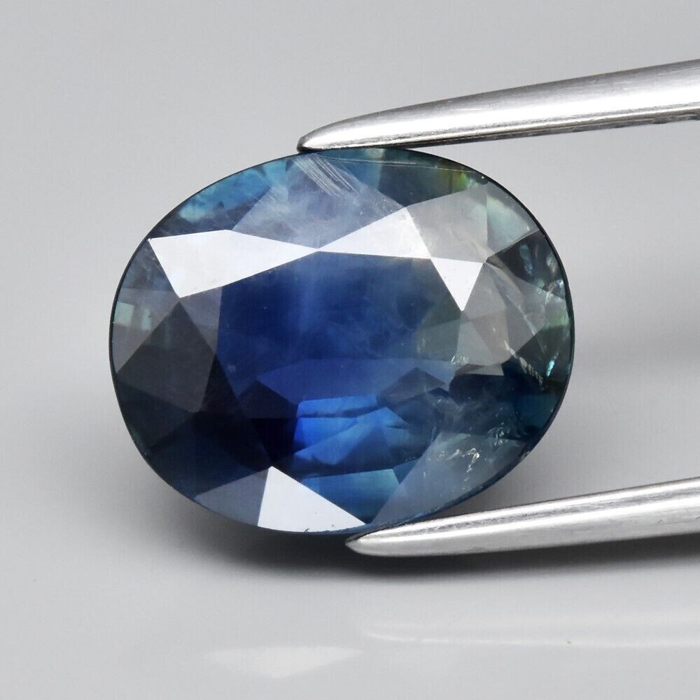 2.44cwt Sapphire 9.4x8x3.7mm. September Birthday. See Video