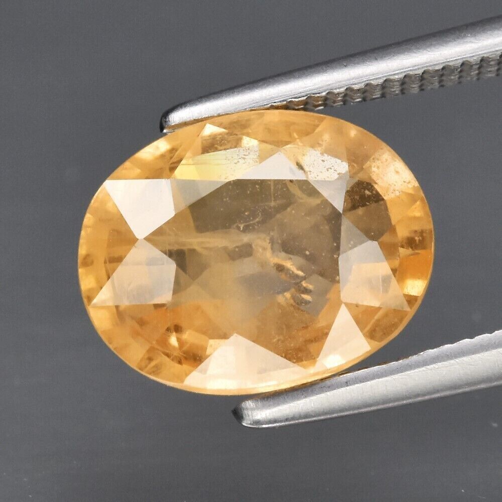 2.18cwt Sapphire 9x7.2x3.5mm. September Birthday. See Video