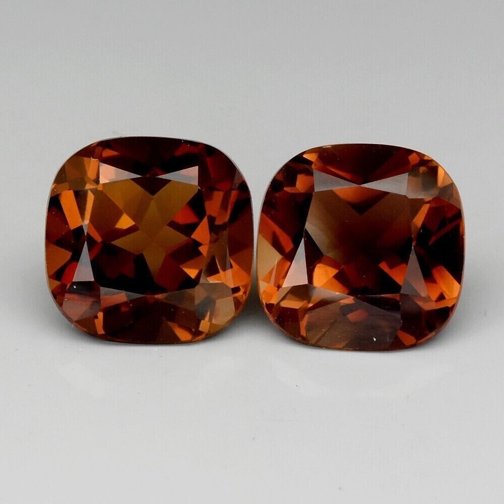 Topaz, 9.97 total cwt. Natural Earth Mined  10x10mm. November Birthday. See Video