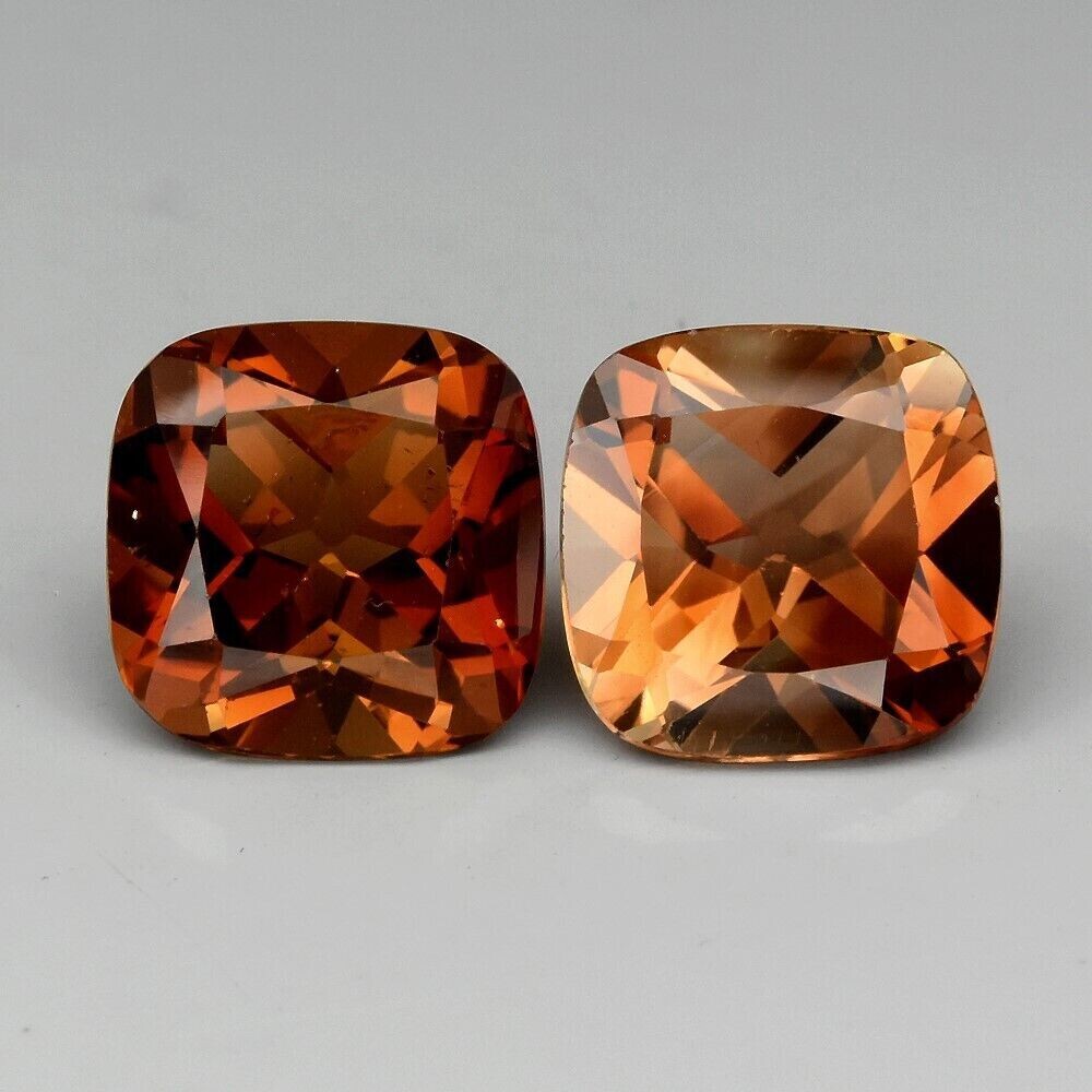 Topaz, 9.85 total cwt. Natural Earth Mined  10x10mm. November Birthday. See Video