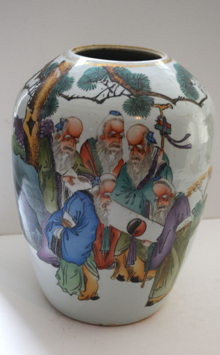 Vintage Chinese Vase from Estate of Avid Collector. 30x20cm approx.