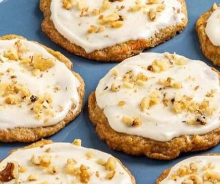 Carrot Cake Cookie Recipe.  SEE NOTE.