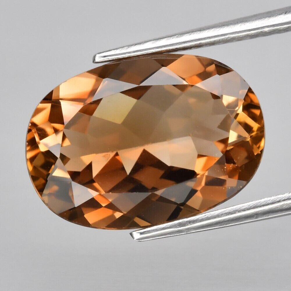 Topaz, 6.45cwt. Natural Earth Mined 14x10x5.9mm. November Birthday. See Video