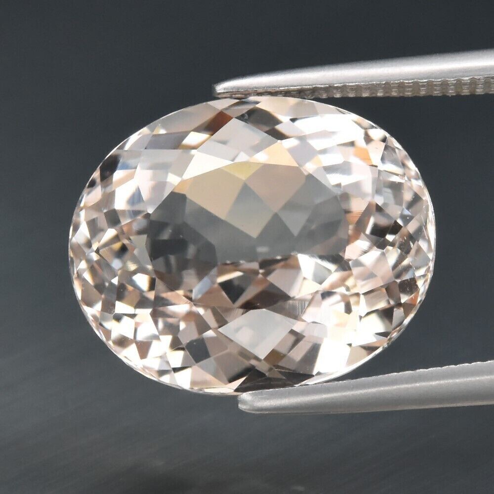 Earth Mined Topaz, 8.02cwt. 13x10.7x7.3mm. November Birthday. See Video