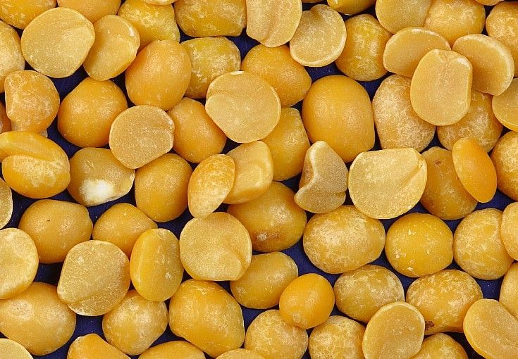 Yellow Split Peas . 500 grams