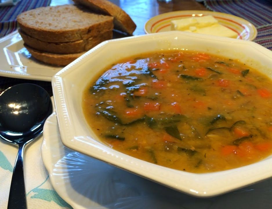 Yellow Split Pea  Soup  Recipe. SEE NOTE.