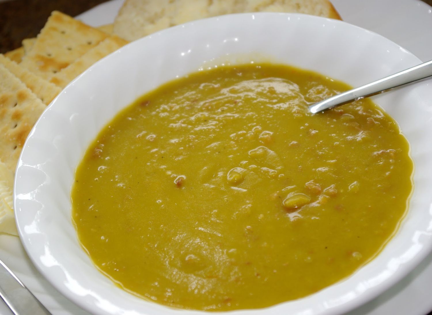 Pea Soup Recipe. SEE NOTE.