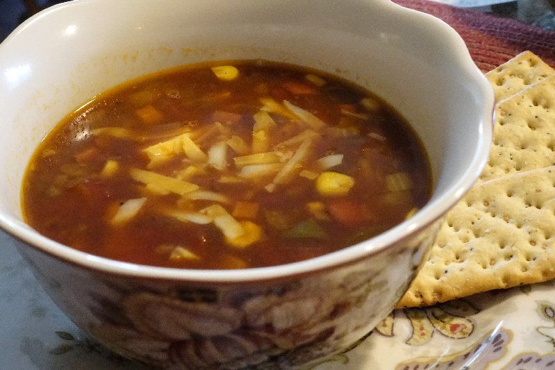 Bean Soup Recipe. SEE NOTE.