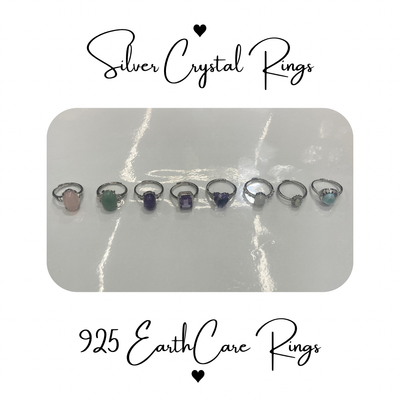 925 Crystal Rings