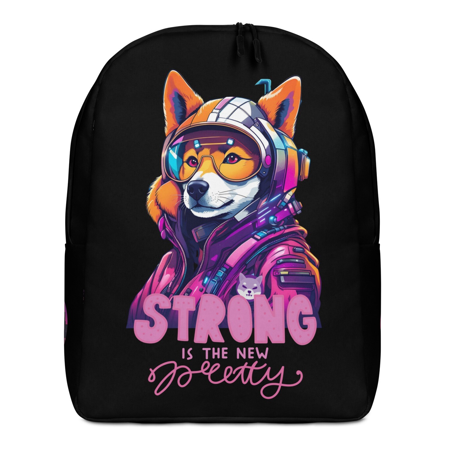 SHIB Strong Is The New Pretty Backpack 