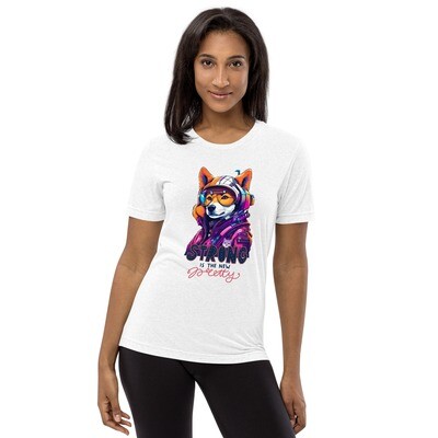 SHIB Strong Is The New Pretty (Darker Font) Short sleeve t-shirt