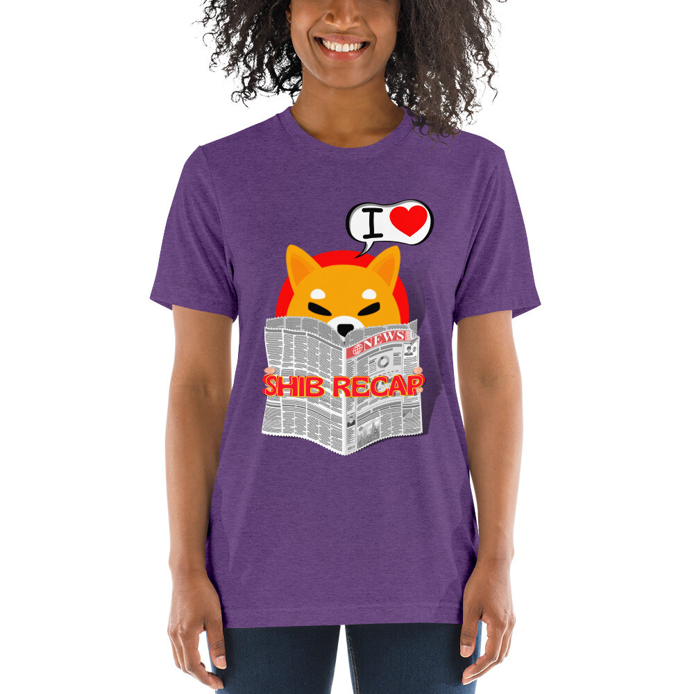 I❤️SHIB Recap v2 Short sleeve t-shirt