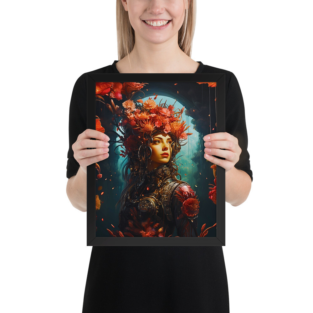 The Mermaid From Another World Framed poster