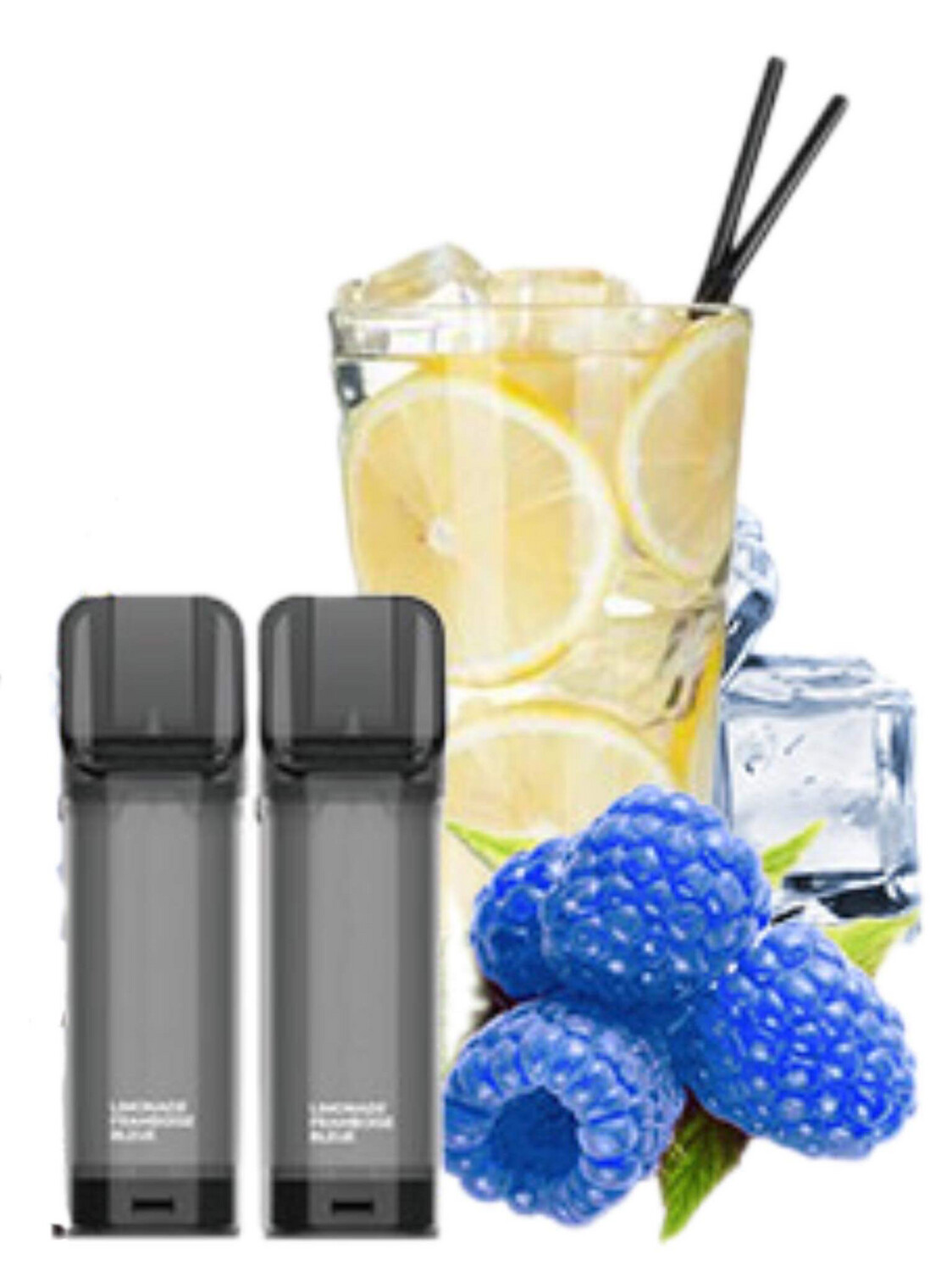 Limonade, framboise bleue