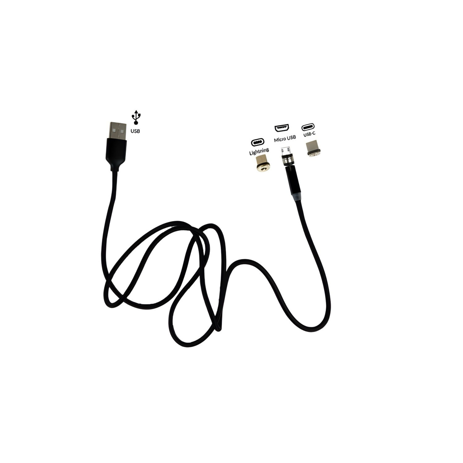 Cable USB magnetique