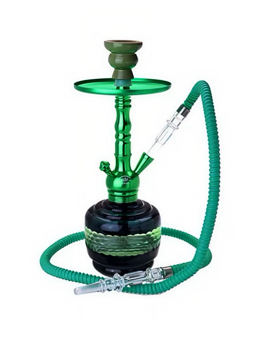 NARGUILE 37CM CHAMP OUDJA VERT