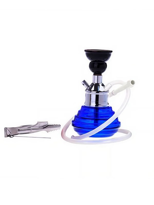 NARGUILE 17CM CHAMP SMALL WAVES BLEU