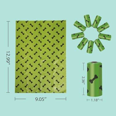 LOVENCARE Biodegradable Pet Dog Poop Bag Pet Garbage Bag